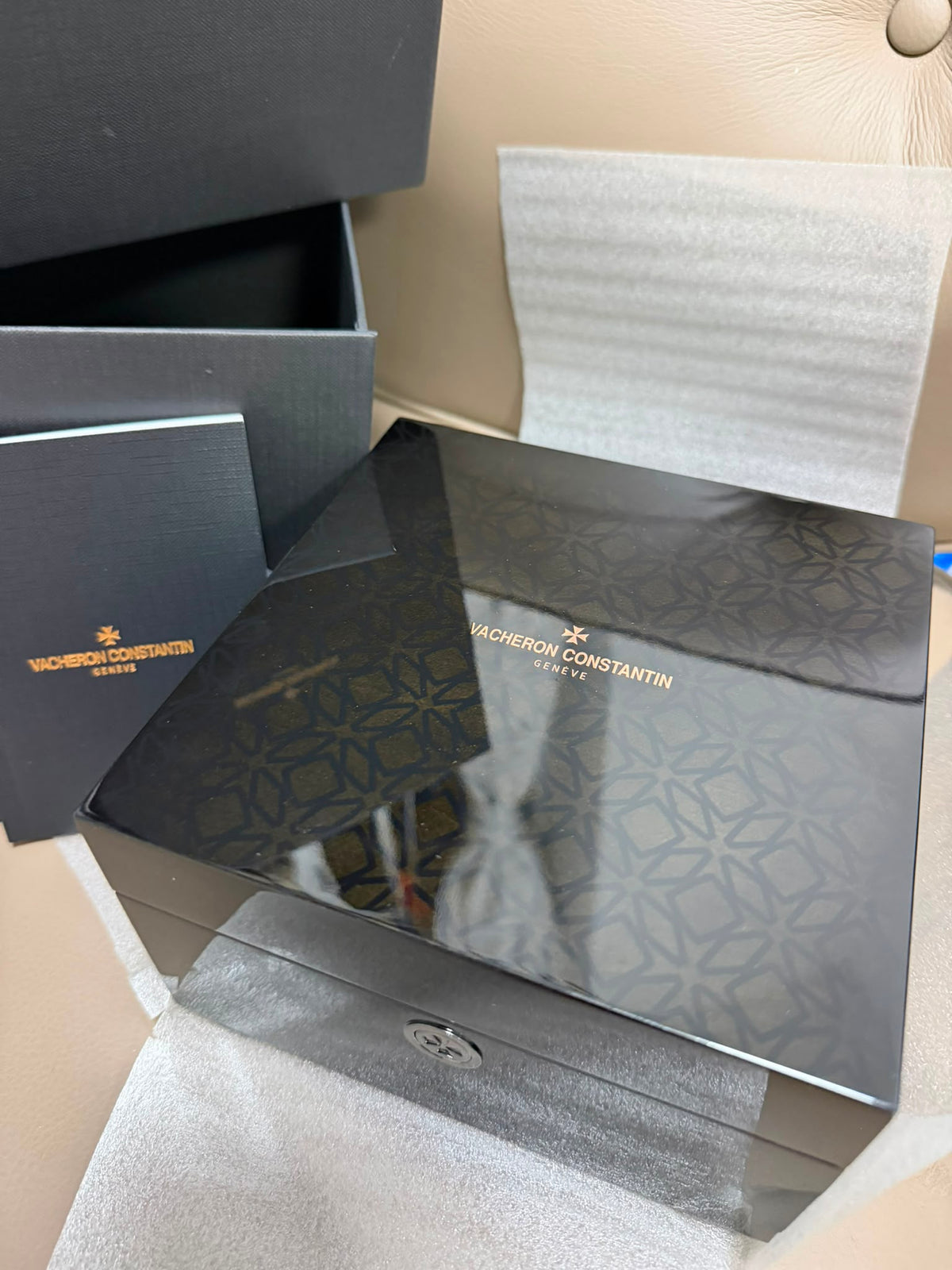 Vintage Vacheron Constantin Watch Box With Gift Bag