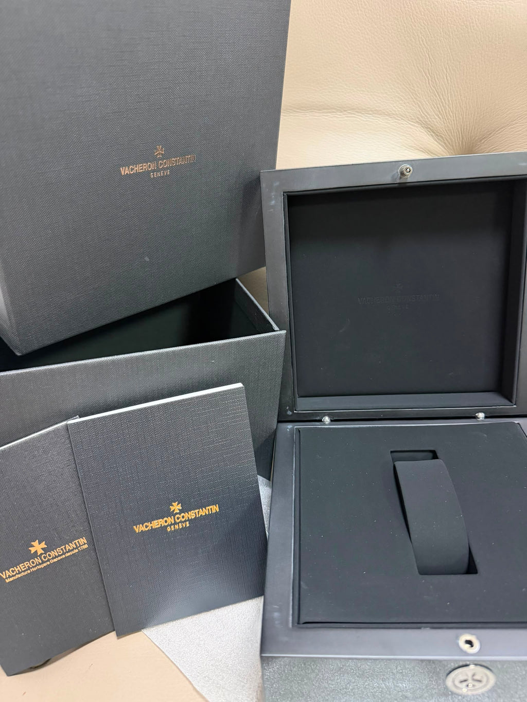 Vintage Vacheron Constantin Watch Box With Gift Bag